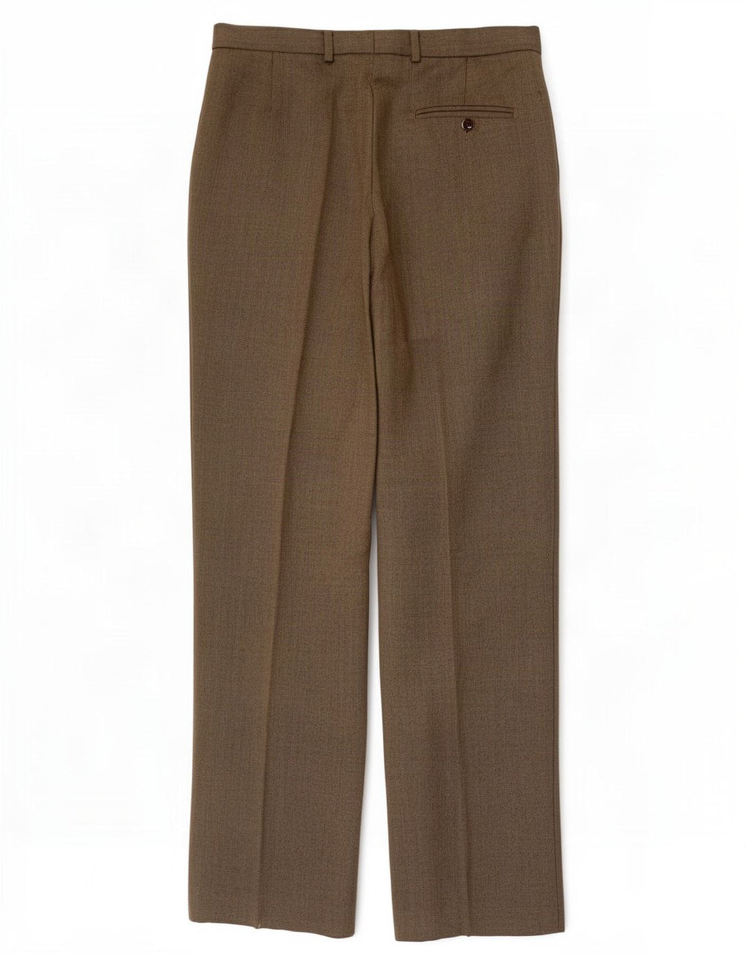 Marks & Spencer Pantalón de traje de corte regular para hombre W32 L31 Lana beige