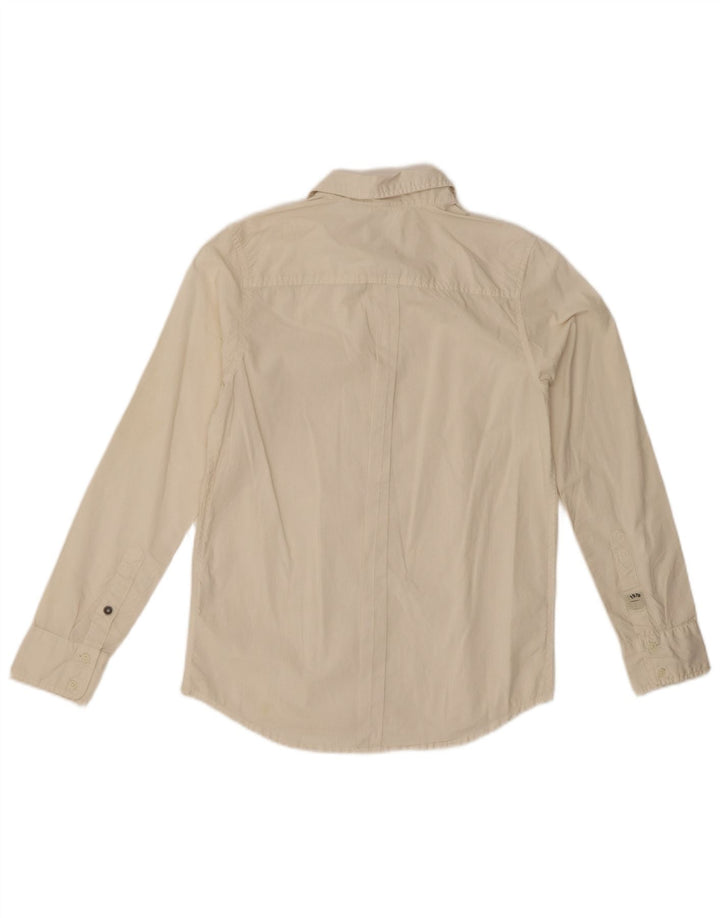 Diesel Camisa para niños 11-12 años Grande Blanco Roto
