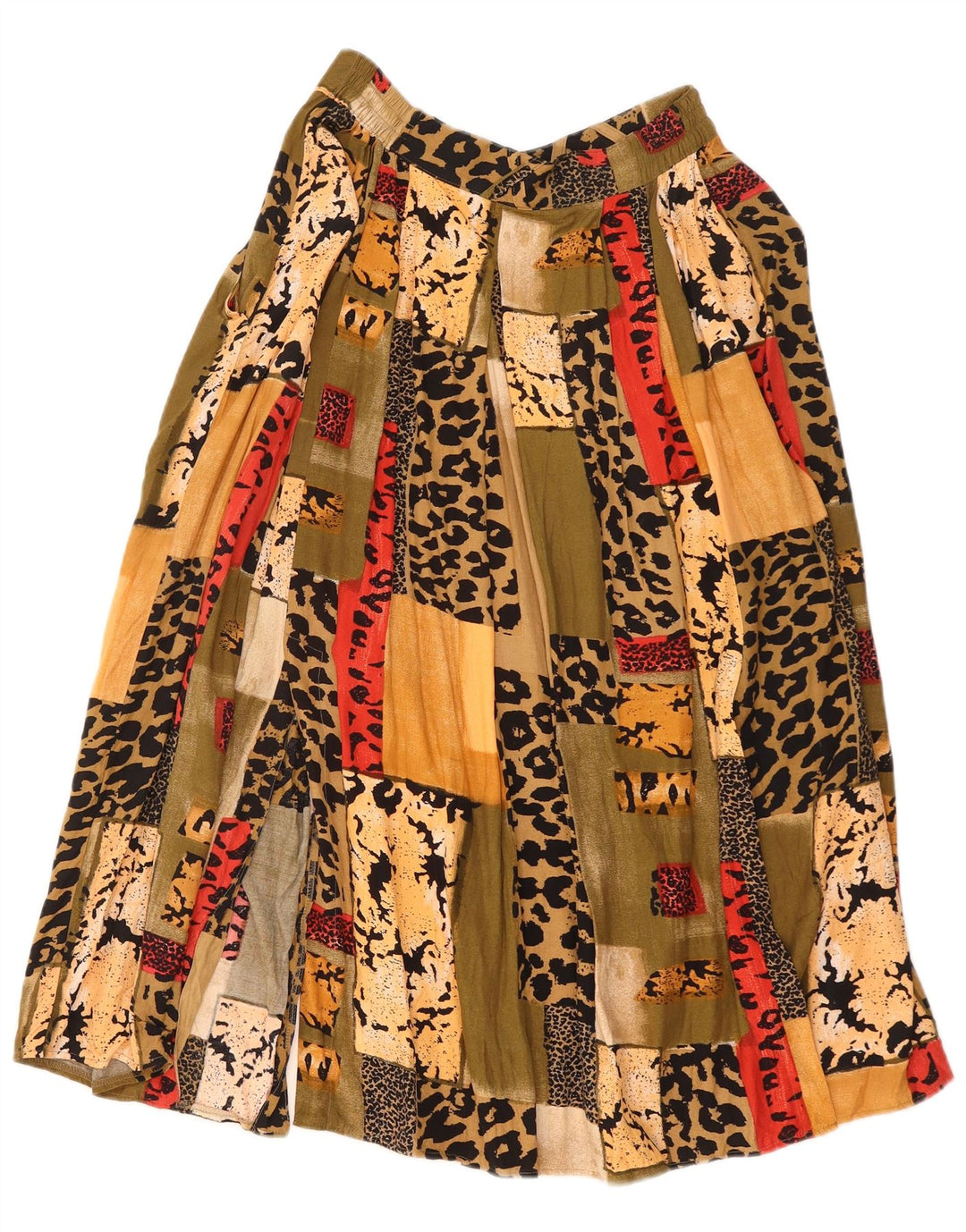 Falda acampanada para mujer Yessica EU 40 Medium W28 Patchwork multicolor