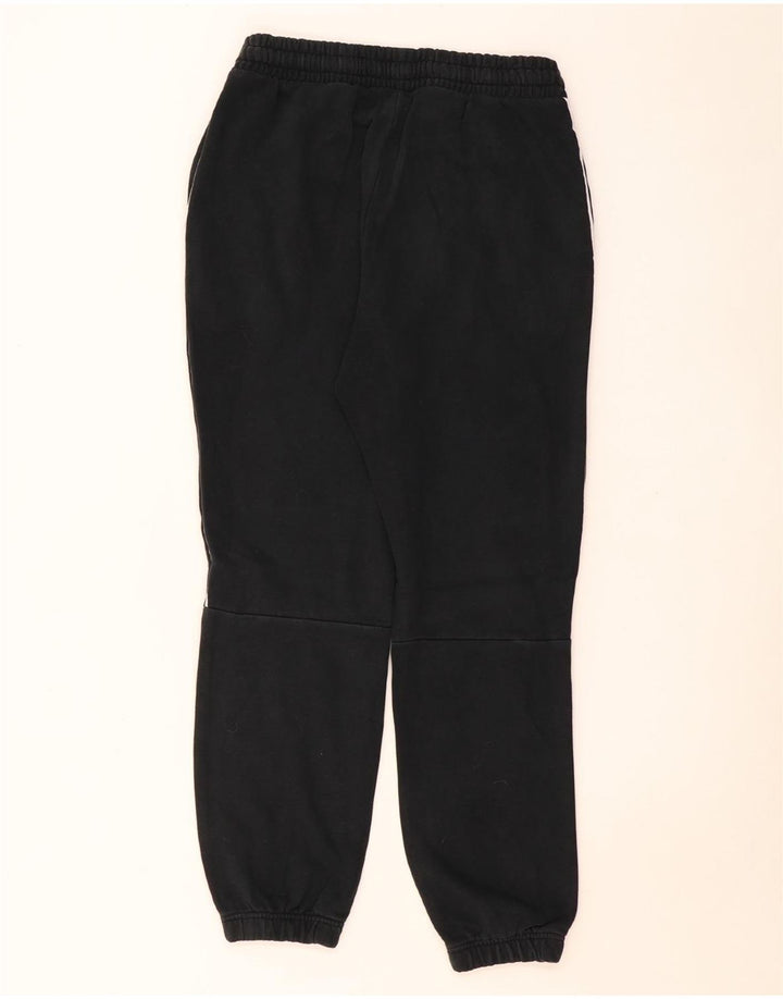KAPPA Hombre Pantalones De Chándal Joggers Medium Negro Algodón