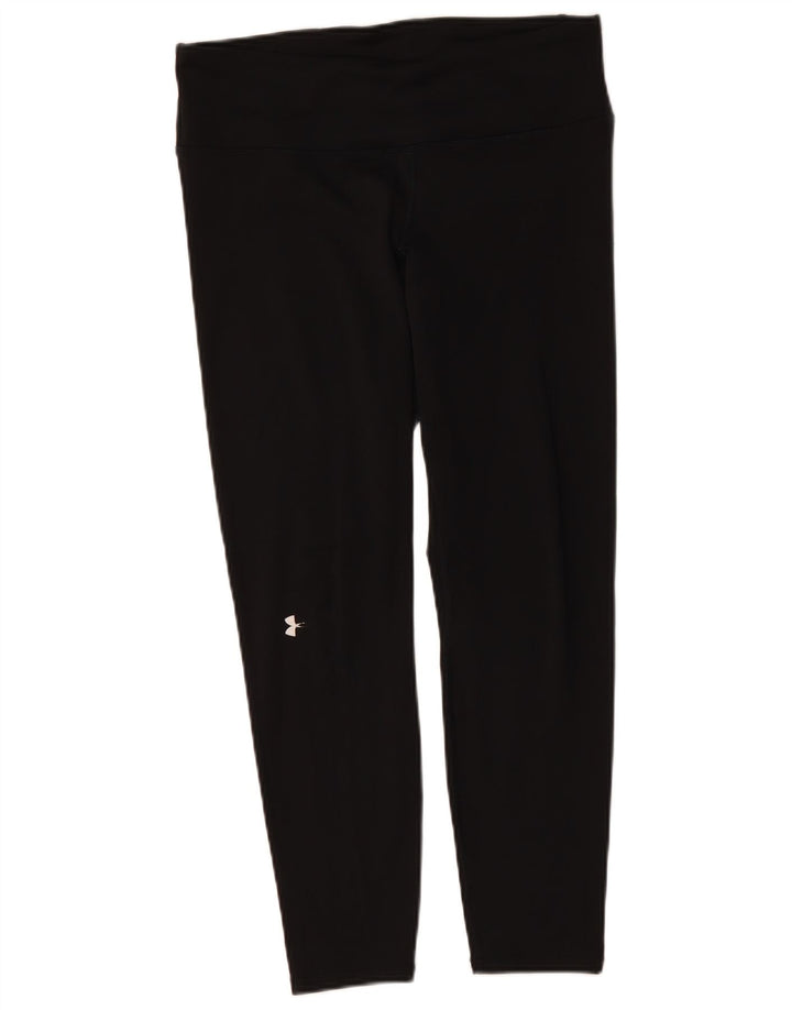 UNDER ARMOUR Leggings Cold Gear para mujer Reino Unido 44 Grande Poliéster negro