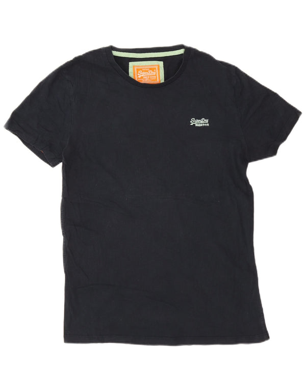 Camiseta Superdry Hombre Top Medium Azul Marino Algodón