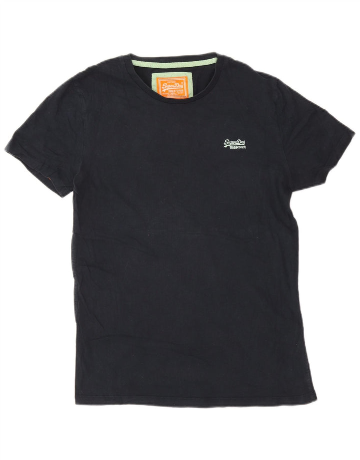 Camiseta Superdry Hombre Top Medium Azul Marino Algodón