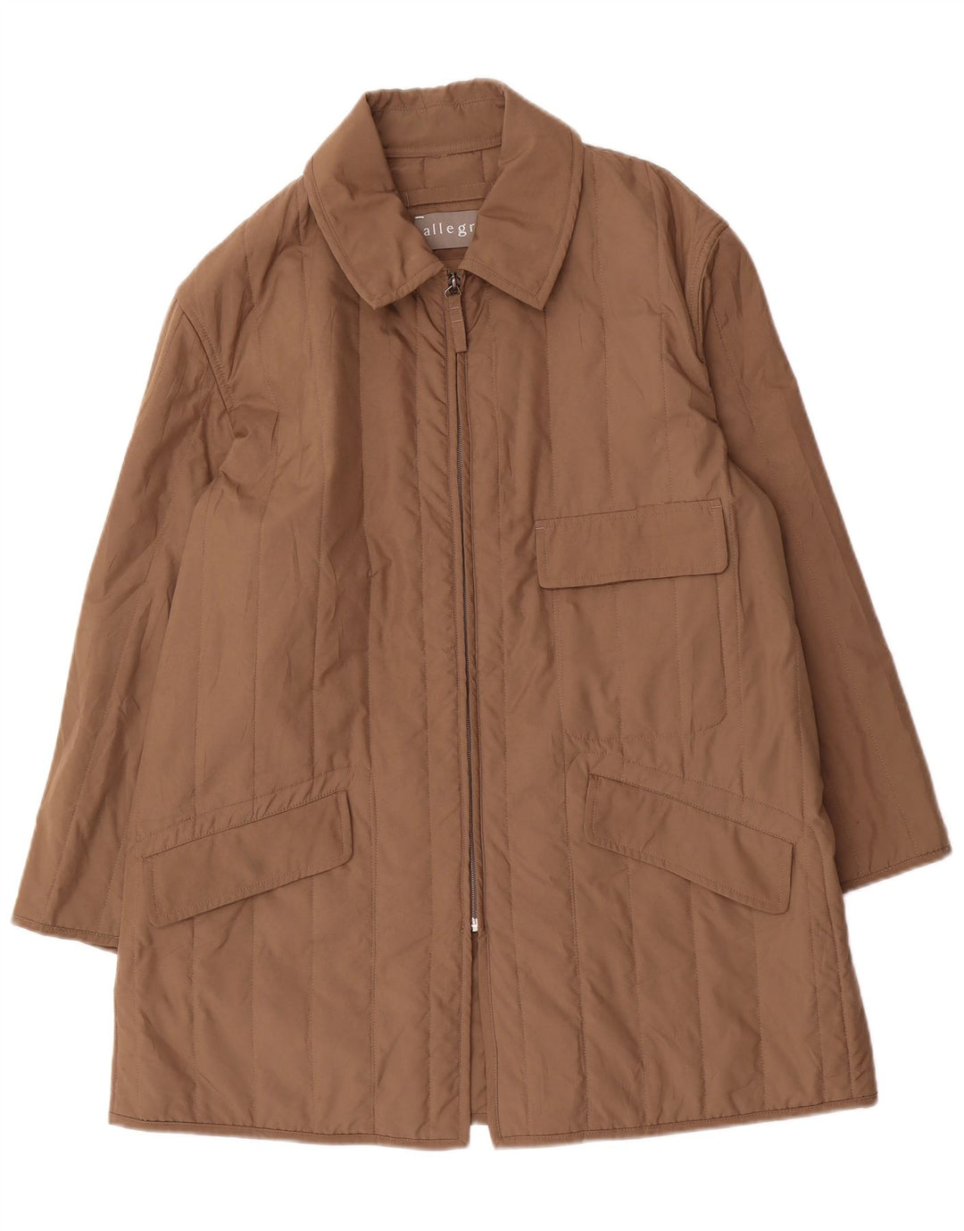 Abrigo Mujer Allegri IT 48 XL Poliéster Marrón
