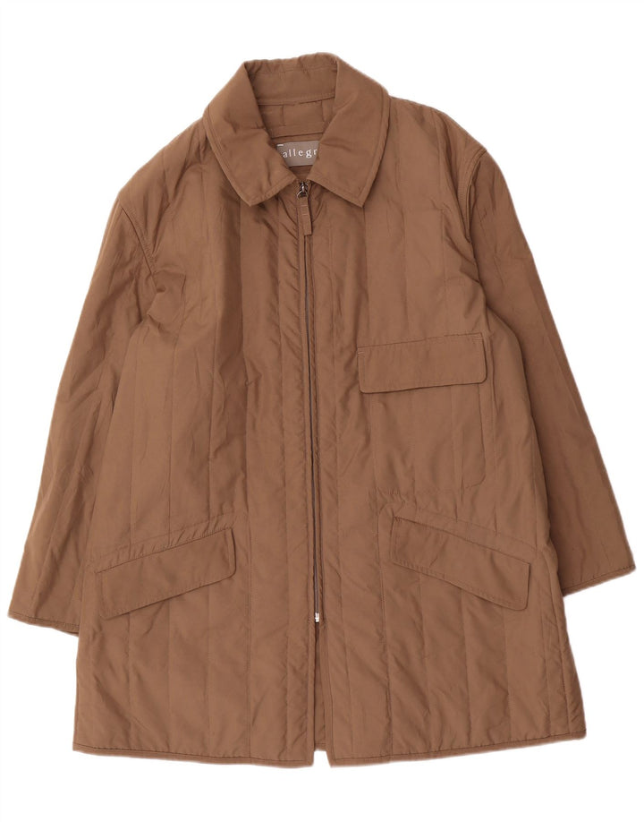 Abrigo Mujer Allegri IT 48 XL Poliéster Marrón