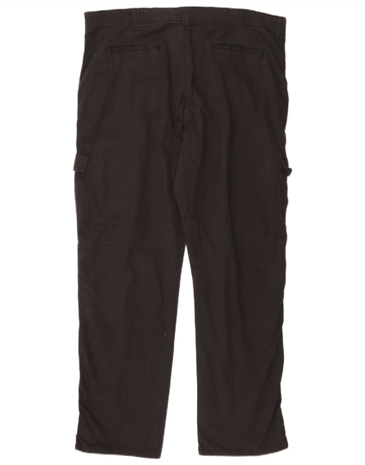 WRANGLER Pantalón cargo recto para hombre W40 L32 Algodón negro