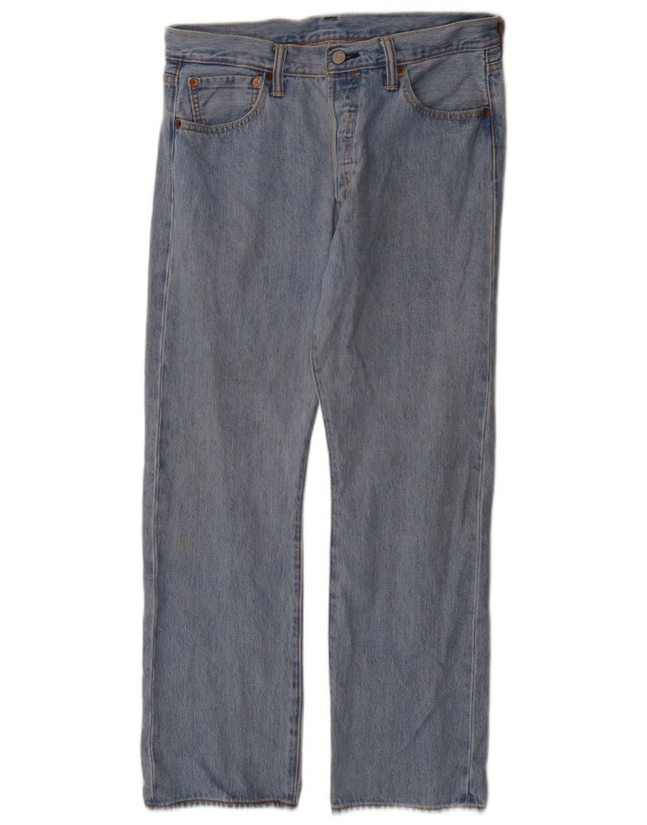Vaqueros Levi's Hombre Rectos W34 L30 Algodón Azul