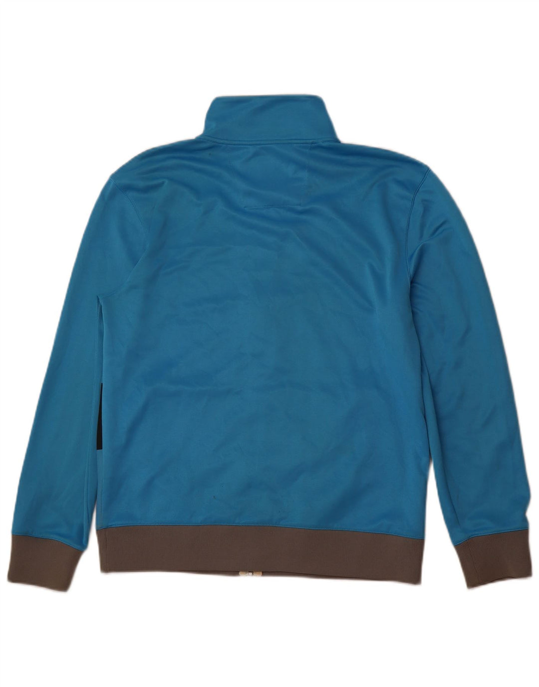 QUIKSILVER Chaqueta superior de chándal para mujer UK 46 Large Blue Colourblock