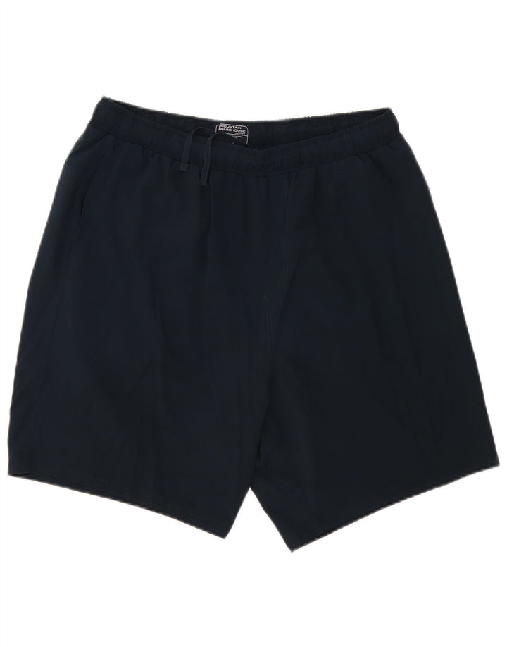 Pantalones cortos deportivos para mujer Mountain Warehouse UK 44 Grande Poliéster azul marino