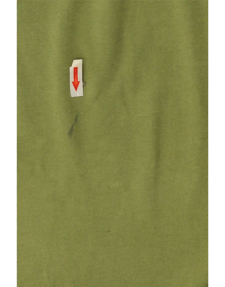 Camiseta Reebok Hombre Top Medium Verde Algodón