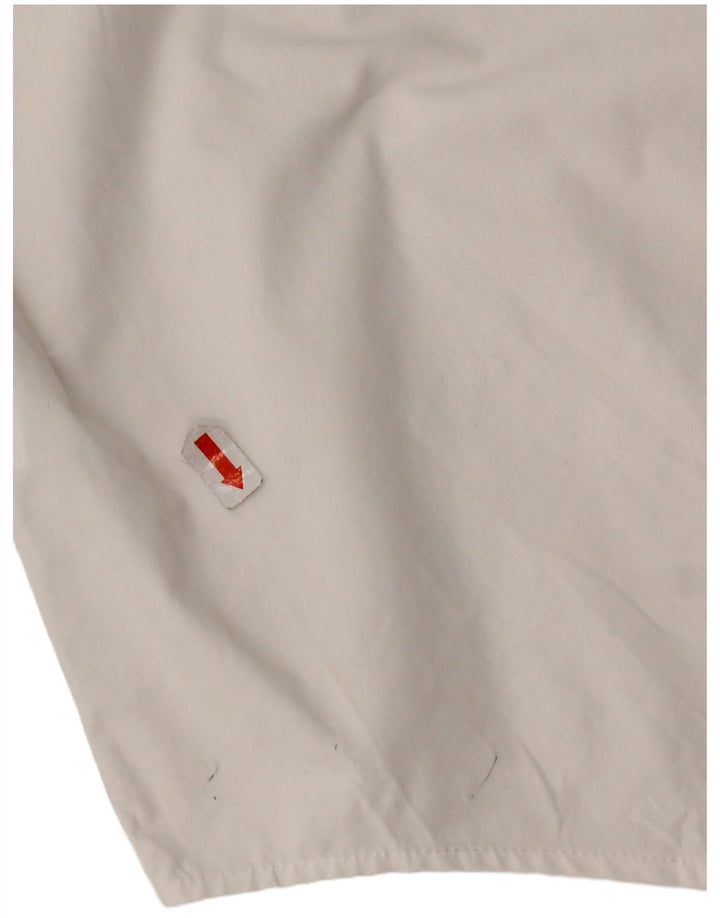 Camisa Timberland Hombre Manga Corta Algodón Blanco Mediano