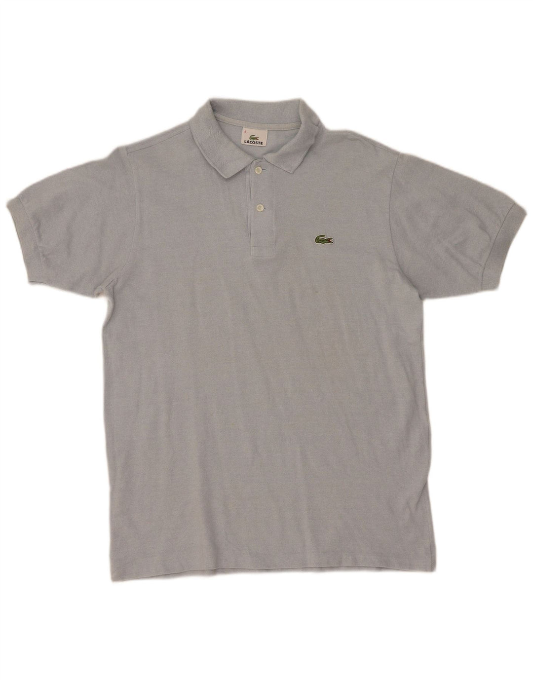 Polo Lacoste para hombre talla 4 algodón azul medio