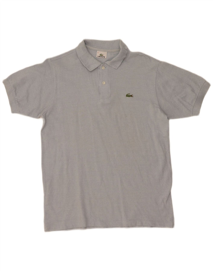 Polo Lacoste para hombre talla 4 algodón azul medio