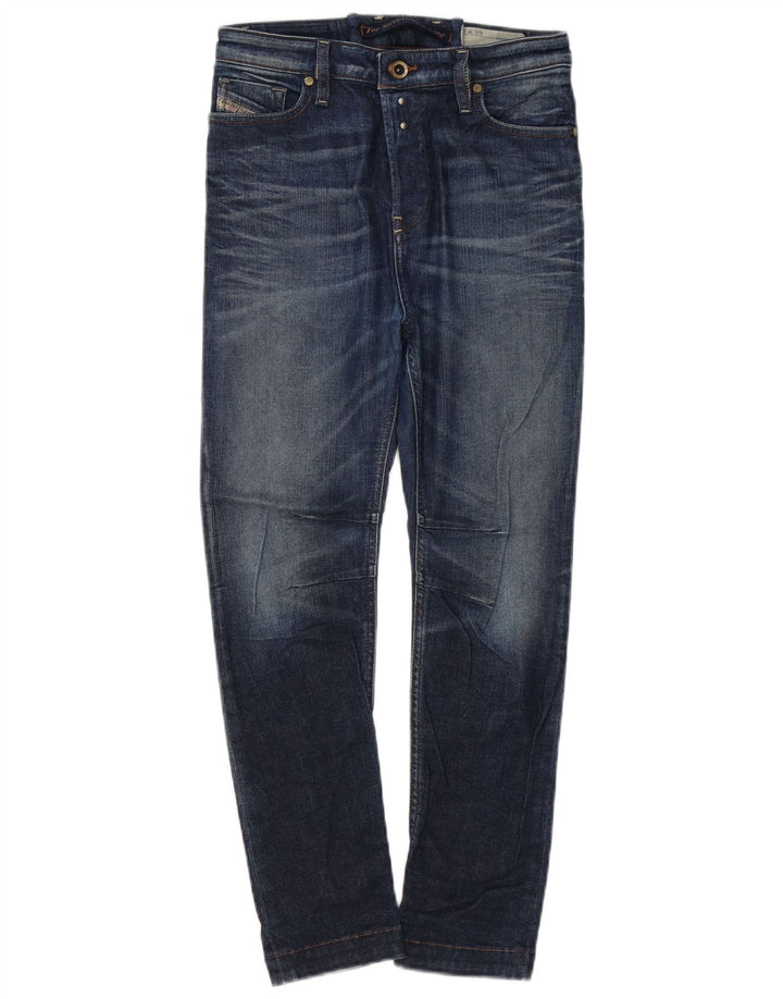 DIESEL Vaqueros rectos de corte relajado y cintura baja Easee para mujer W24 L25 Azul