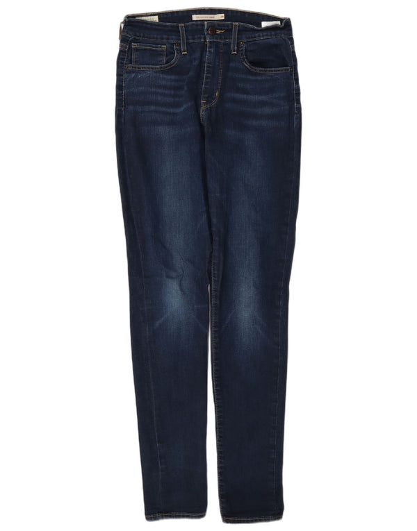 Levi's Vaqueros pitillo de talle alto 721 para mujer W28 L32 Algodón azul marino