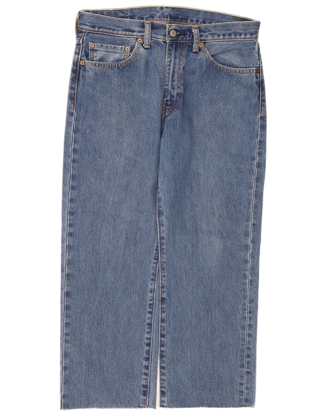 Levi's Vaqueros rectos recortados 751 para hombre W32 L24 Algodón azul