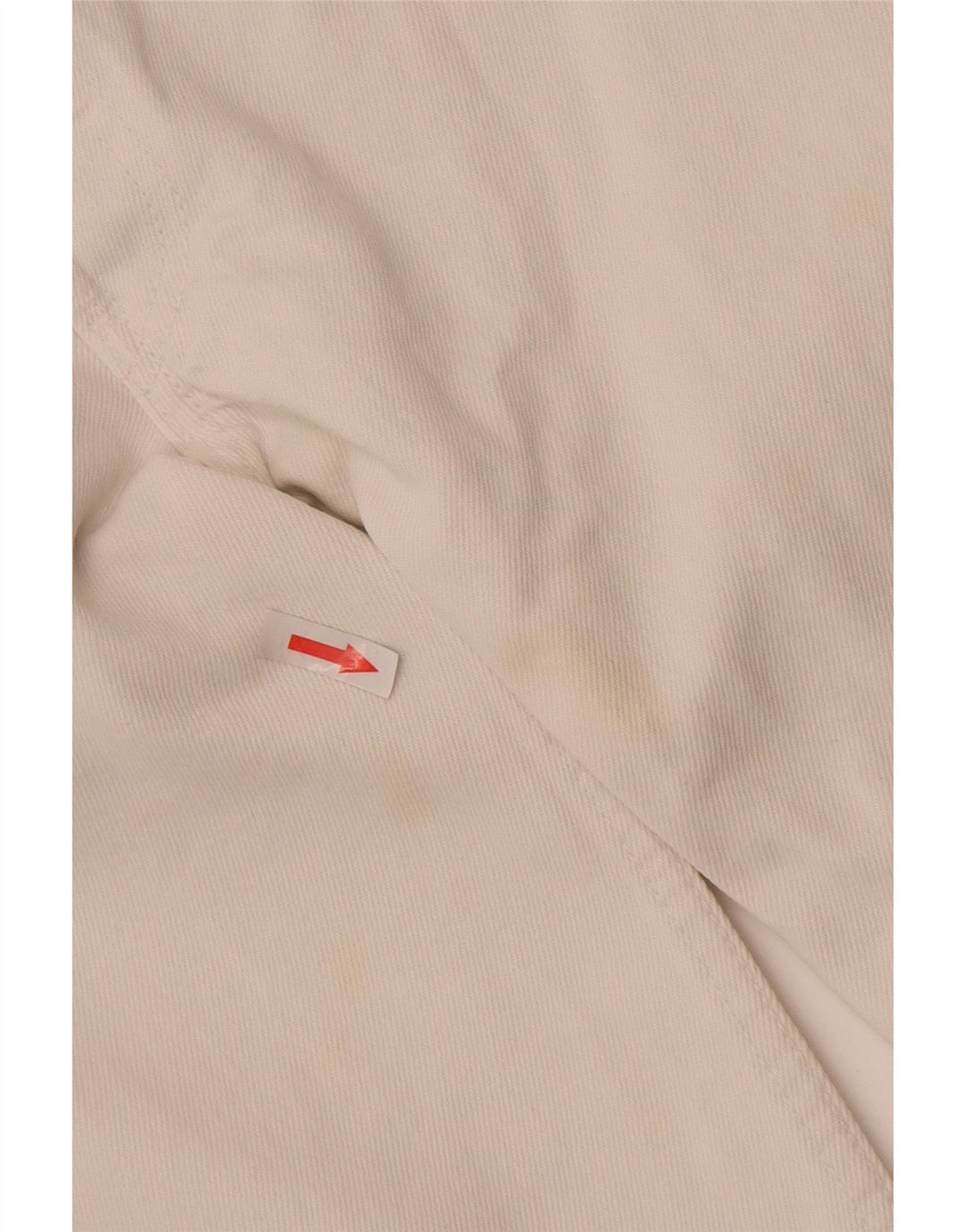 Levi's Mujer 501 Vaqueros Rectos W28 L32 Algodón Blanco