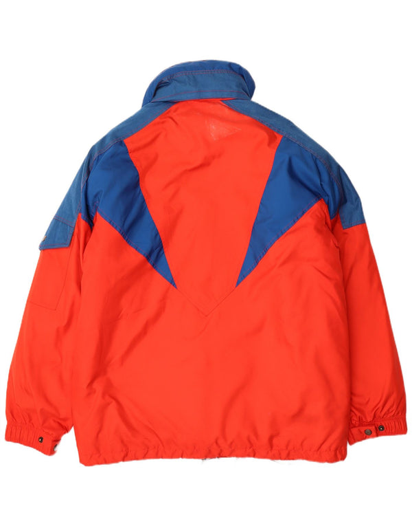 Dubin Chaqueta de esquí holgada para hombre IT 46 Small Red Colourblock Poliéster