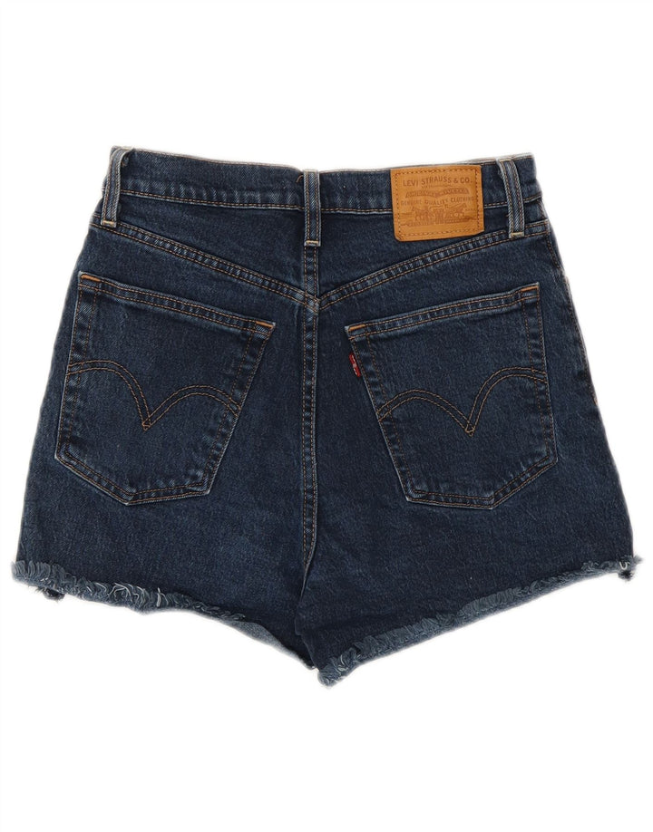 LEVI'S Mujer 501 Shorts De Mezclilla W27 Pequeño Azul Algodón Clásico