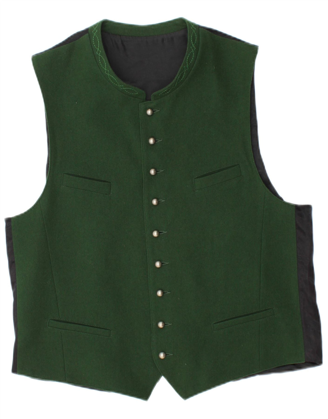 HAMMERSCHMID Chaleco para hombre EU 50 Lana verde medio