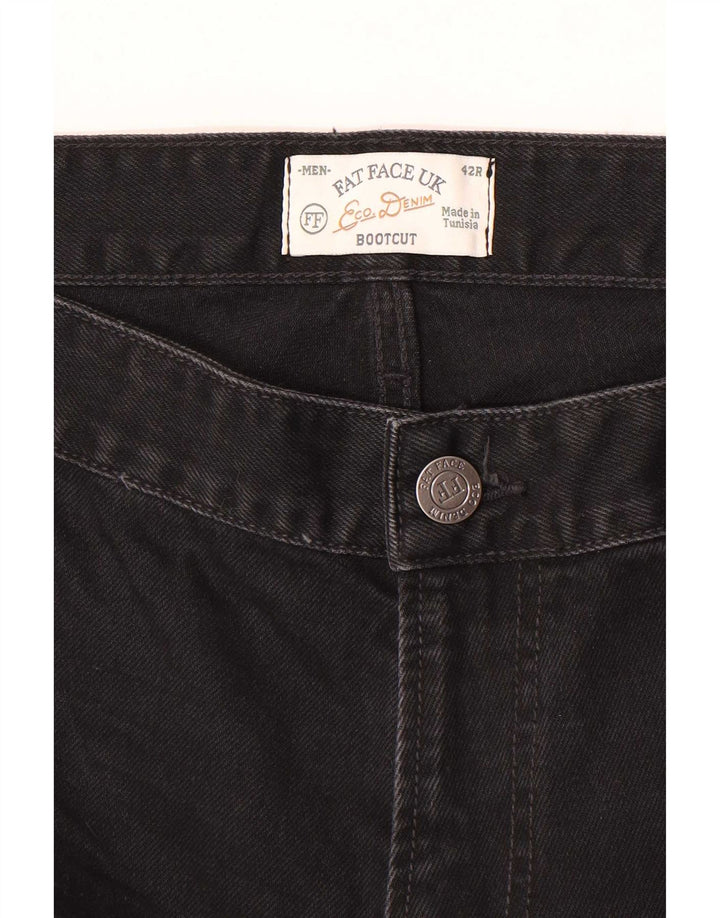 Vaqueros Bootcut para hombre Fat Face W42 L31 Algodón negro