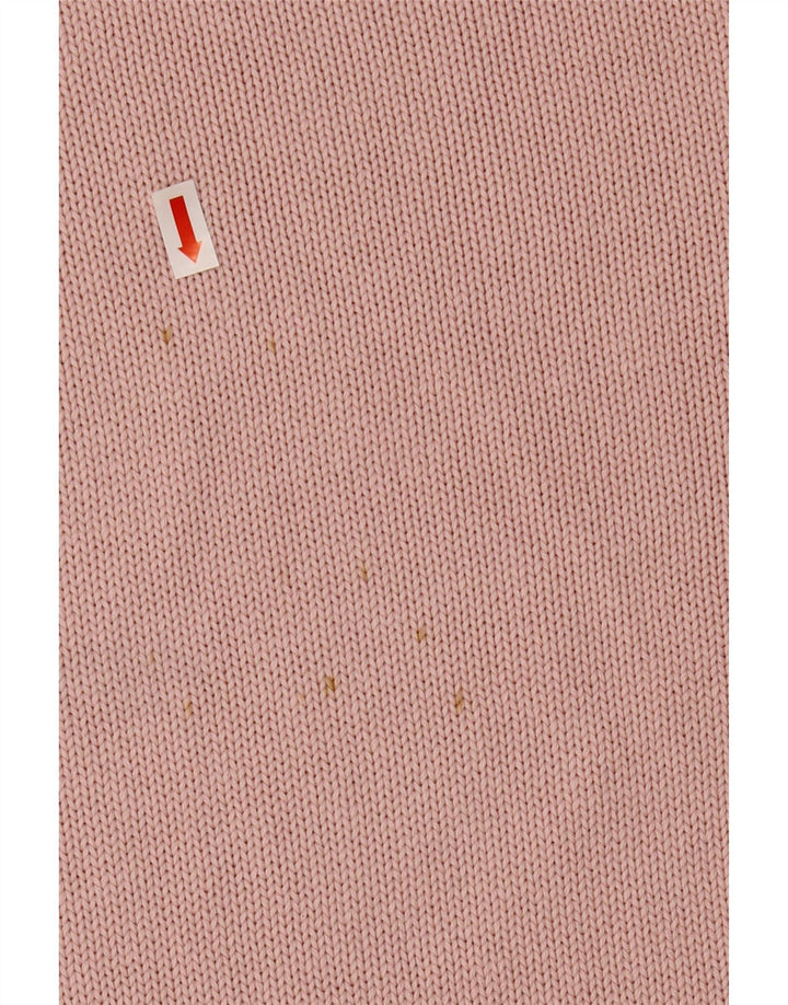 Marks & Spencer Jersey de cuello redondo para mujer UK 40 Algodón rosa medio