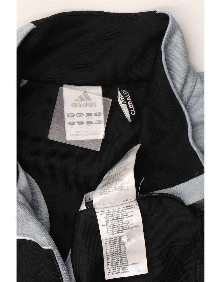 Adidas Mens Climalite Jersey Chándal Top UK 42/44 Grande Negro