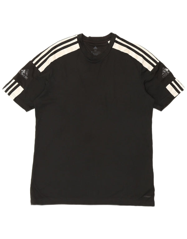 Adidas Hombre Aeroready Graphic Camiseta Top Mediano Negro Colorblock