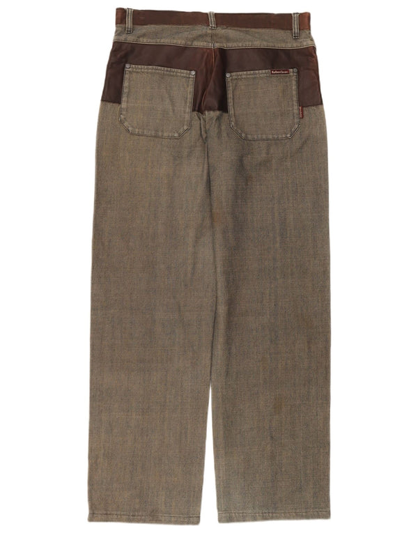 Vaqueros rectos Marlboro Classics para hombre W32 L34 Algodón color block gris