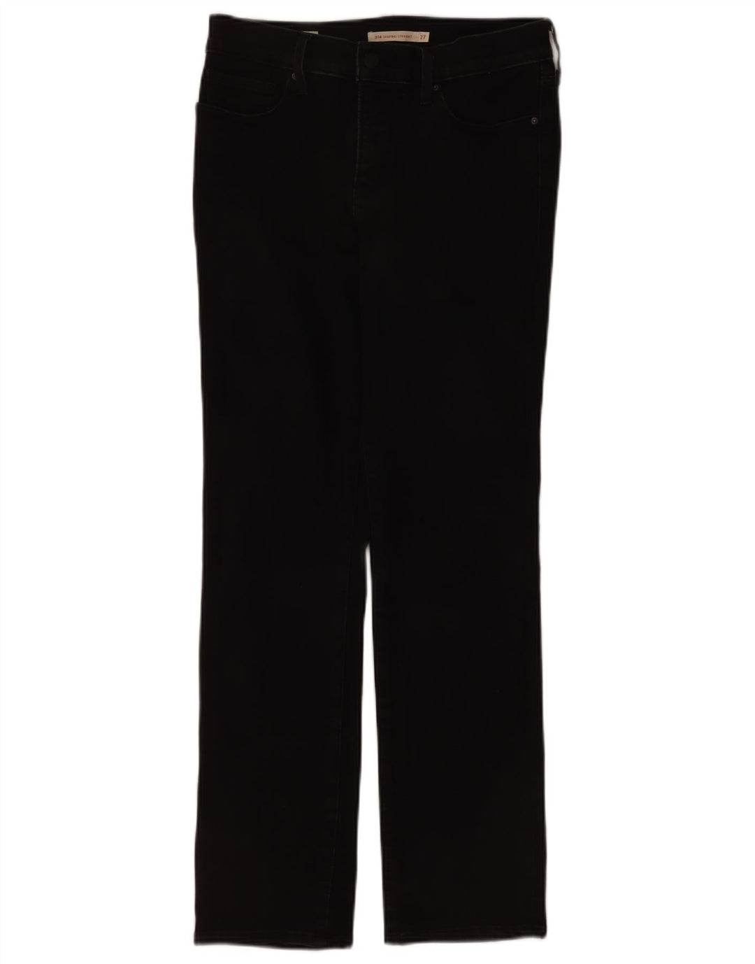 Levi's Mujer 314 Shaping Jeans Rectos W27 L30 Negro