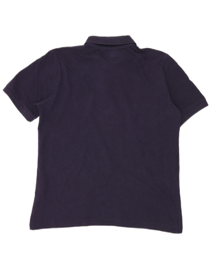 KAPPA Polo Hombre Algodón Azul Marino Mediano