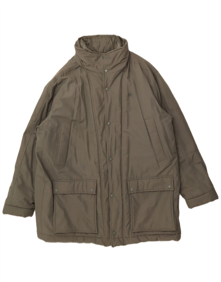 KAPPA Chaqueta acolchada para hombre UK 44 2XL Algodón verde