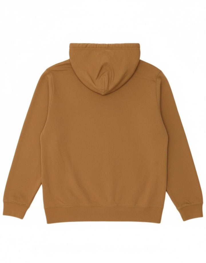 Gap Hombre Sudadera Con Capucha Gráfica Jersey Pequeño De Algodón Beige