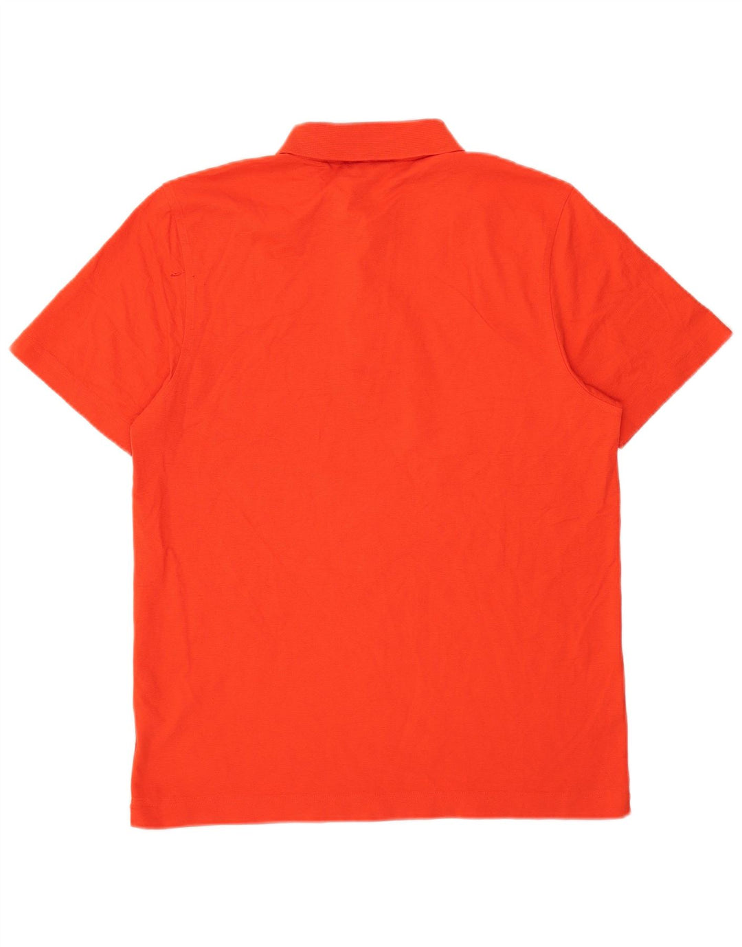 Polo Lacoste para hombre talla 5 grande algodón naranja