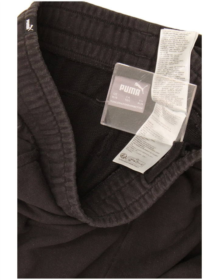 Puma Pantalones De Chándal Hombre XL Negro Algodón