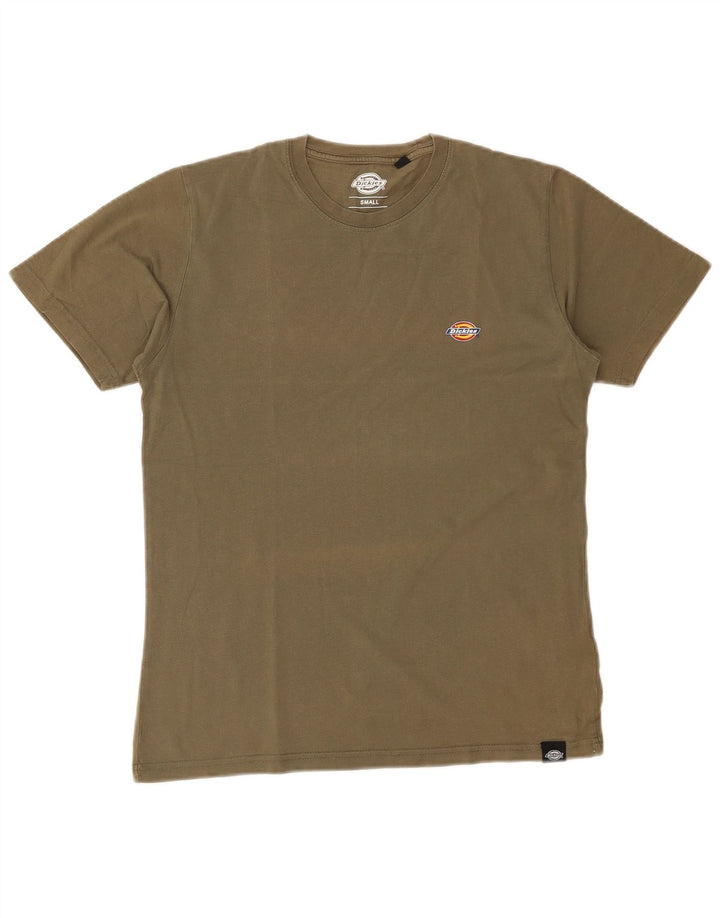 Dickies Hombre Camiseta Top Small Caqui Algodón