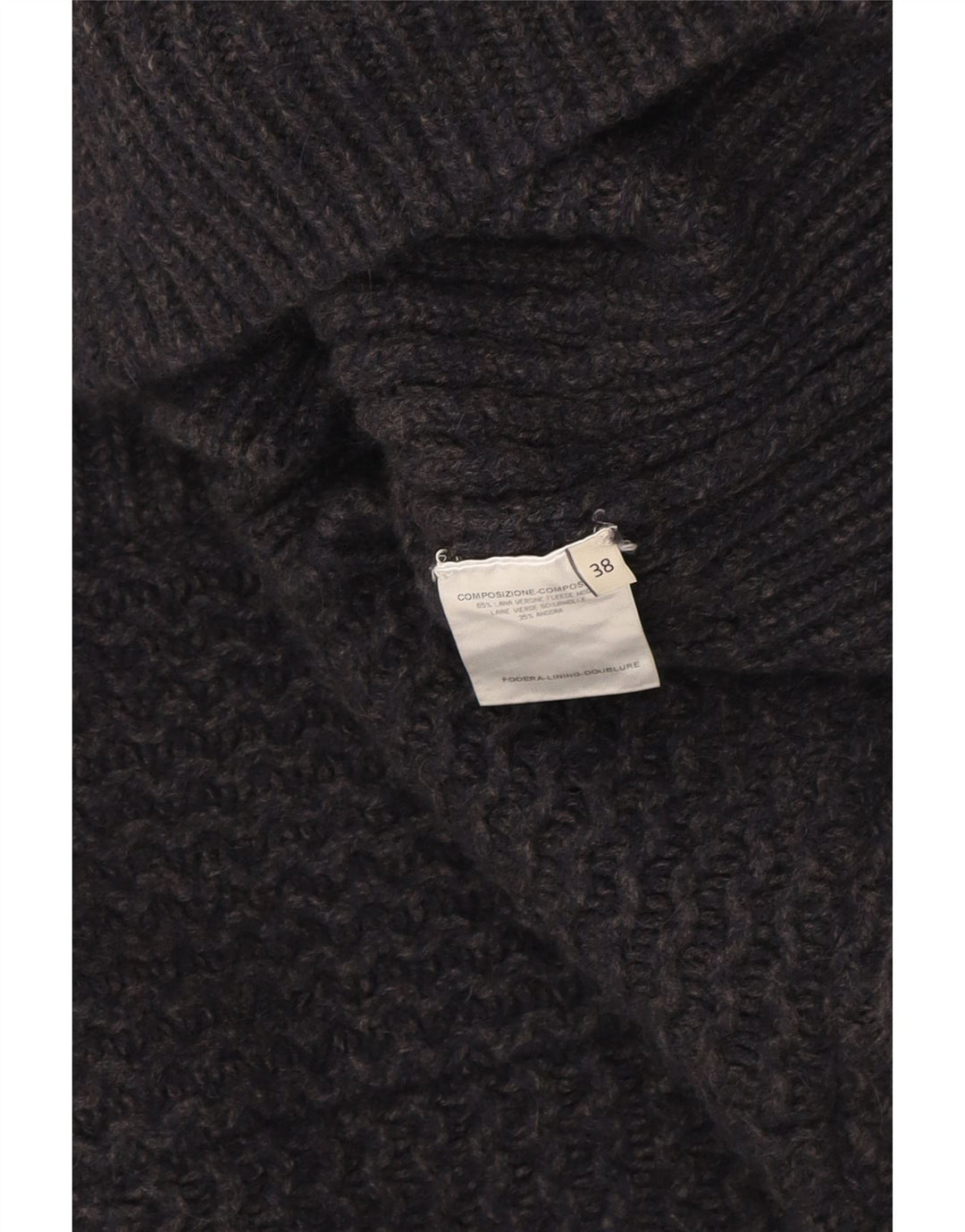 STELLA MCCARTNEY Womens Knit Jumper Dress EU 38 Medium Navy Blue Vintage Stella McCartney and Second-Hand Stella McCartney from Messina Hembry 