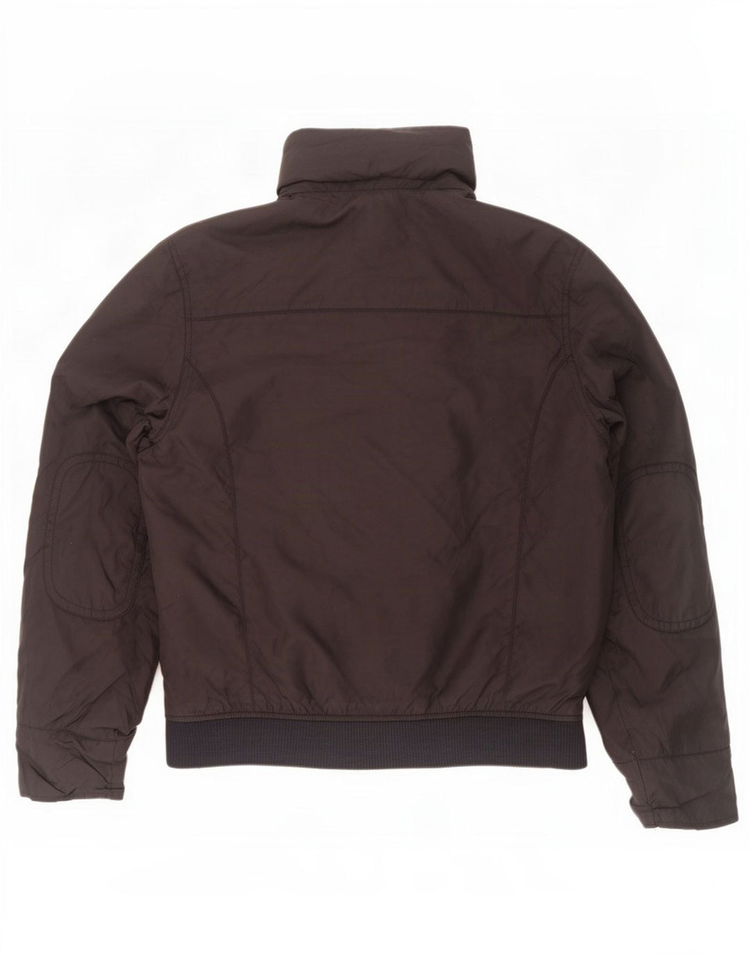 Zara - Chaqueta cortavientos con capucha para hombre, talla 40, color negro