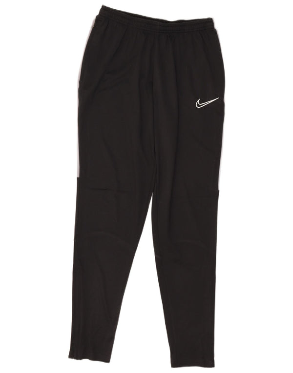 Pantalón De Chándal Nike Hombre Negro Medio Color Block Poliéster Deportes