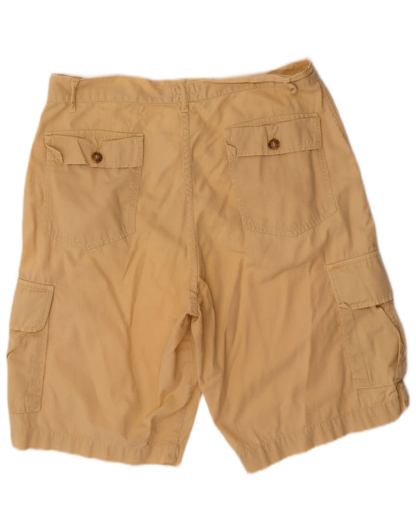 CLARK Pantalones cortos cargo para hombre IT 50 Large W34 Beige