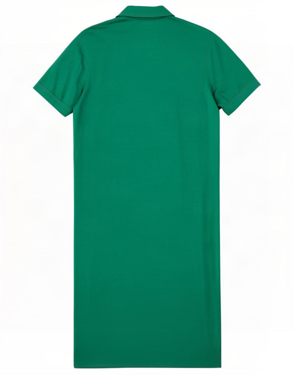 Bucci Womens Polo Dress IT 46 Large Green Cotton