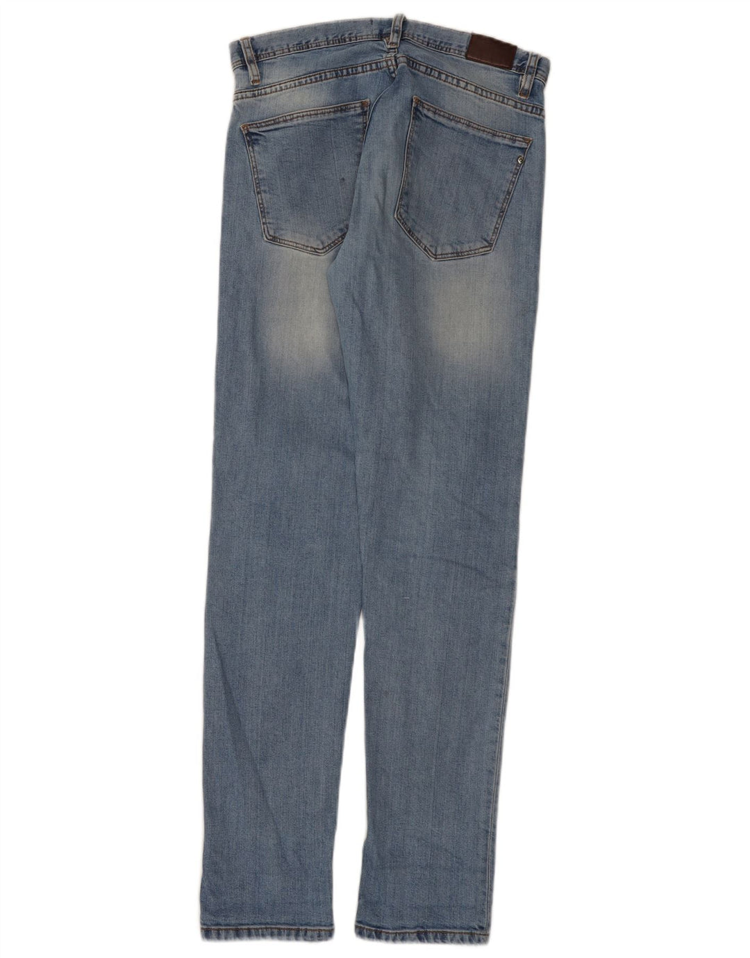 Zara Mens Slim Jeans EU 38 Small W30 L32 Azul