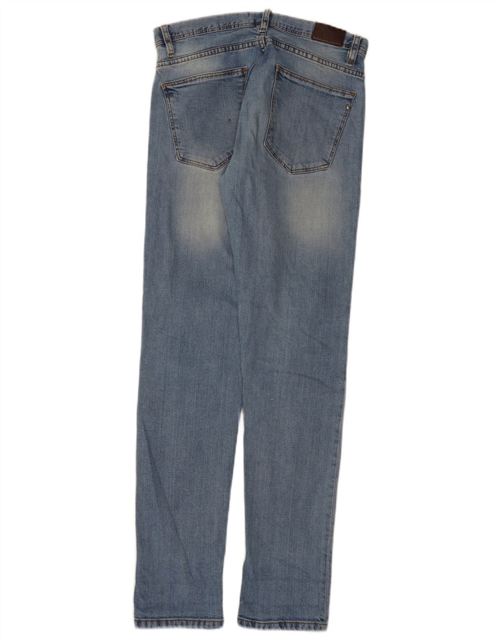 Zara Mens Slim Jeans EU 38 Small W30 L32 Azul