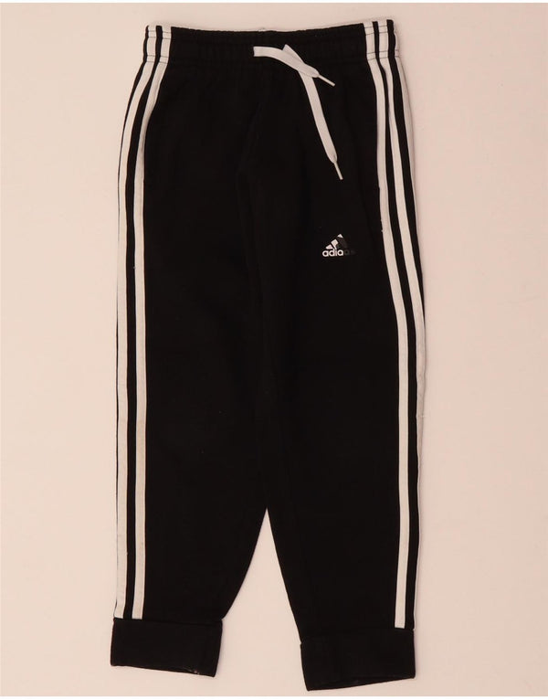 ADIDAS Pantalones de chándal para niño Joggers 7-8 años Negro Algodón