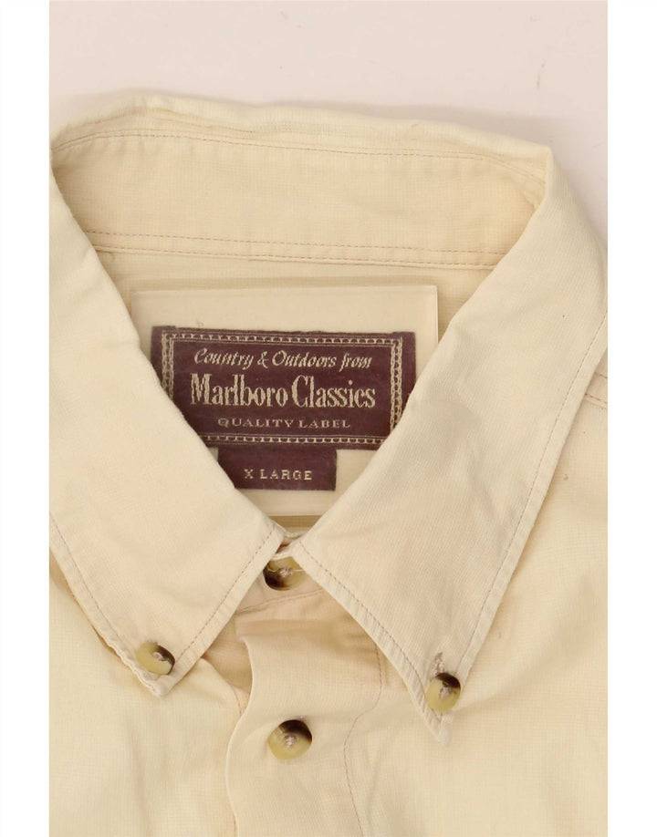 Camisa Marlboro Classics Hombre XL Amarillo