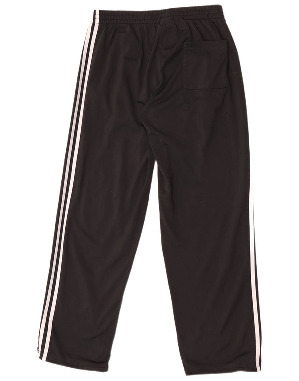 Adidas Pantalones de chándal para hombre UK 38/40 Medium Negro Poliéster