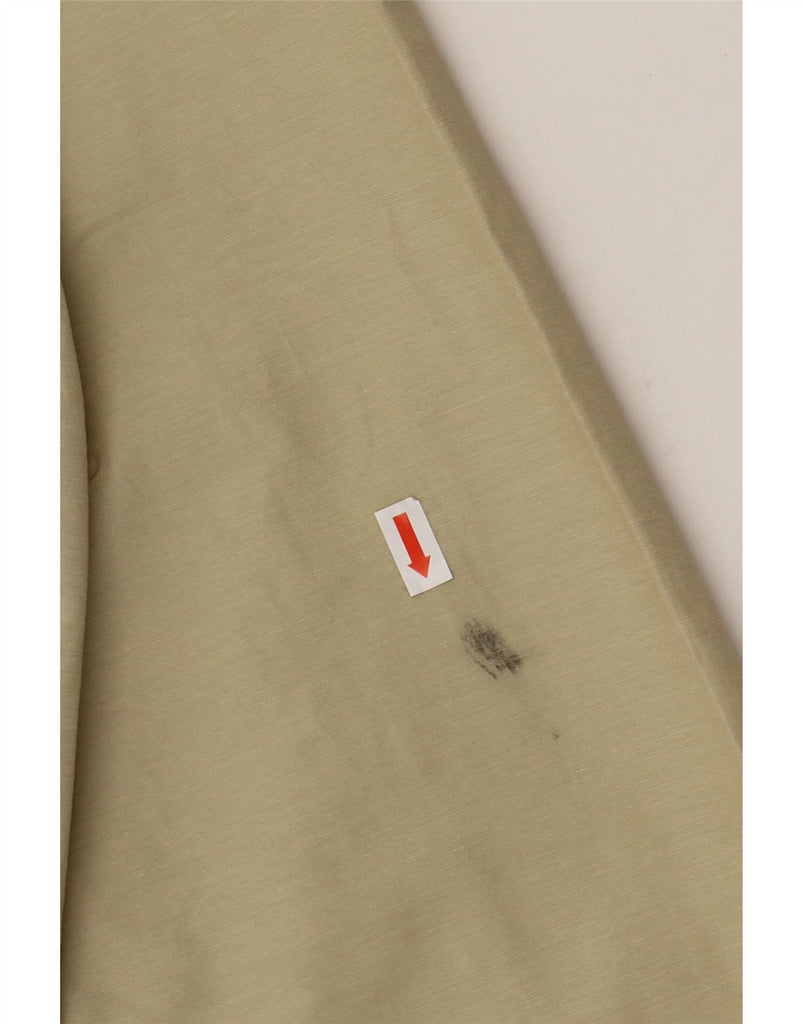 FJALL RAVEN Womens Hooded Bomber Jacket EU 40 Medium Beige Cotton Vintage Fjall Raven and Second-Hand Fjall Raven from Messina Hembry 