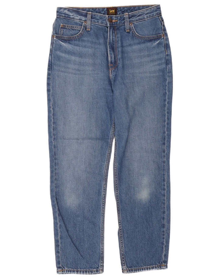 Lee Vaqueros Cortos Carol para Hombre W28 L25 Algodón Azul