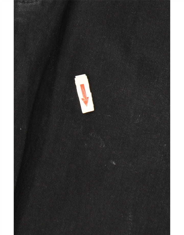 Marks & Spencer Vaqueros ajustados para hombre W34 L31 Algodón negro
