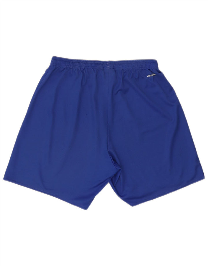 Pantalones cortos deportivos ADIDAS Climalite para hombre Poliéster azul medio